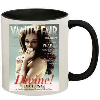 Anna Friel 11oz Colored Inner & Handle Mug