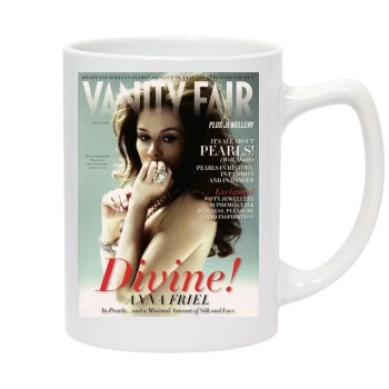 Anna Friel 14oz White Statesman Mug