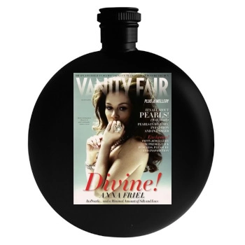 Anna Friel Round Flask