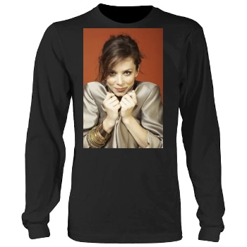 Anna Friel Men's Heavy Long Sleeve TShirt