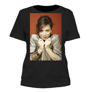 Anna Friel Women's Cut T-Shirt