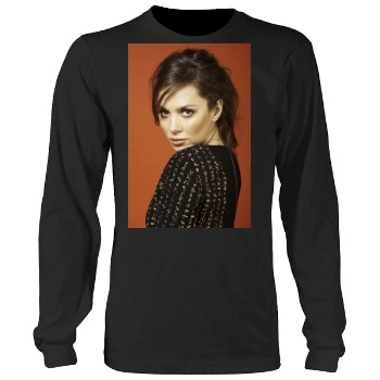 Anna Friel Men's Heavy Long Sleeve TShirt