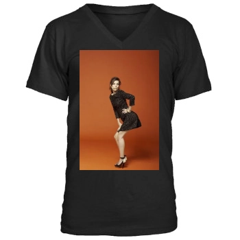 Anna Friel Men's V-Neck T-Shirt