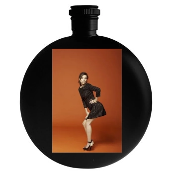 Anna Friel Round Flask