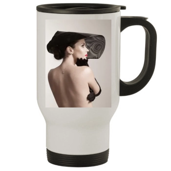 Anna Friel Stainless Steel Travel Mug