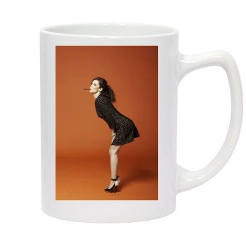 Anna Friel 14oz White Statesman Mug