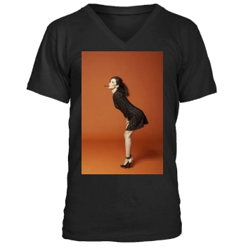 Anna Friel Men's V-Neck T-Shirt