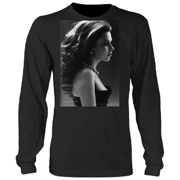 Anna Friel Men's Heavy Long Sleeve TShirt