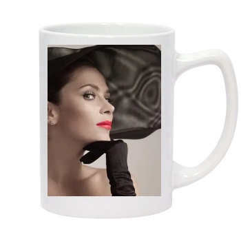 Anna Friel 14oz White Statesman Mug