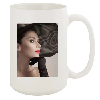 Anna Friel 15oz White Mug