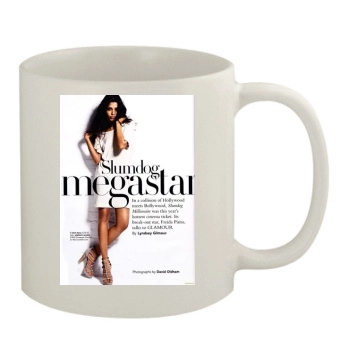 Freida Pinto 11oz White Mug