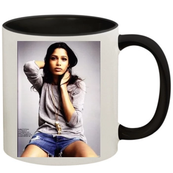 Freida Pinto 11oz Colored Inner & Handle Mug