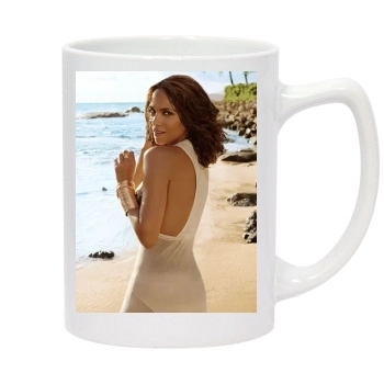 Halle Berry 14oz White Statesman Mug