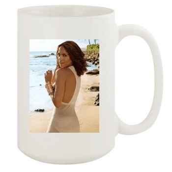 Halle Berry 15oz White Mug