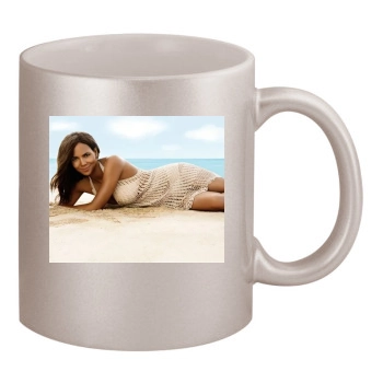 Halle Berry 11oz Metallic Silver Mug