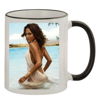 Halle Berry 11oz Colored Rim & Handle Mug