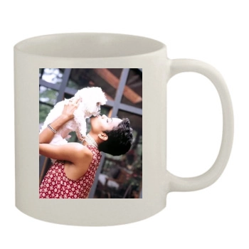 Halle Berry 11oz White Mug