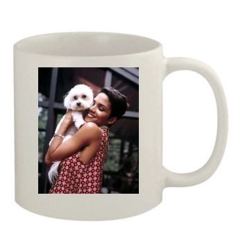 Halle Berry 11oz White Mug