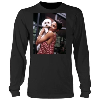 Halle Berry Men's Heavy Long Sleeve TShirt