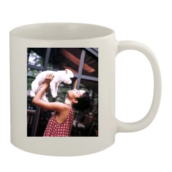 Halle Berry 11oz White Mug