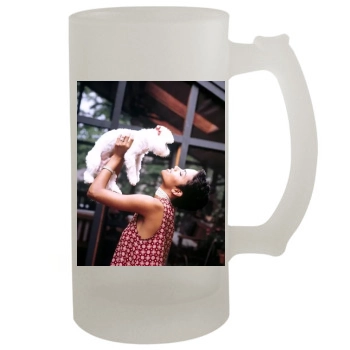 Halle Berry 16oz Frosted Beer Stein