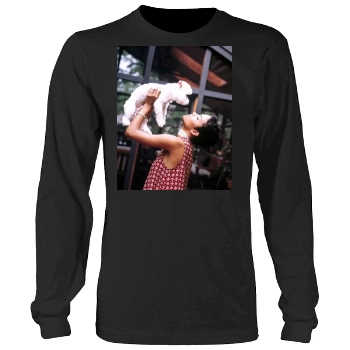 Halle Berry Men's Heavy Long Sleeve TShirt