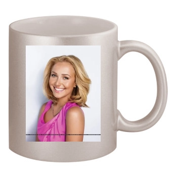 Hayden Panettiere 11oz Metallic Silver Mug