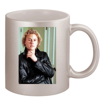 Heath Ledger 11oz Metallic Silver Mug