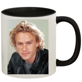 Heath Ledger 11oz Colored Inner & Handle Mug