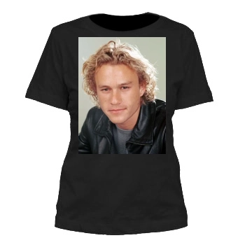 Heath Ledger Women's Cut T-Shirt