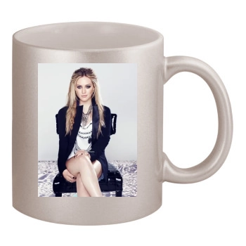 Hilary Duff 11oz Metallic Silver Mug