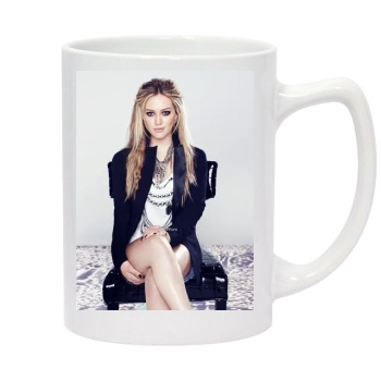 Hilary Duff 14oz White Statesman Mug