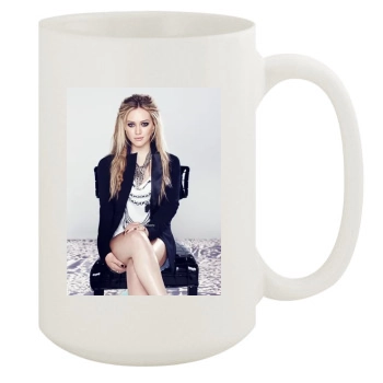 Hilary Duff 15oz White Mug