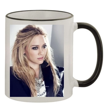 Hilary Duff 11oz Colored Rim & Handle Mug