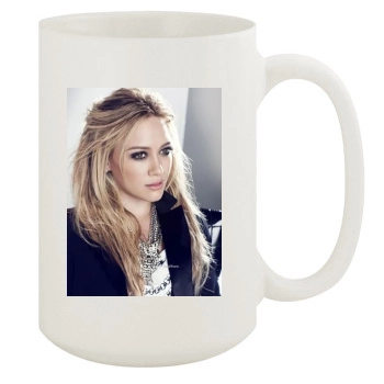 Hilary Duff 15oz White Mug