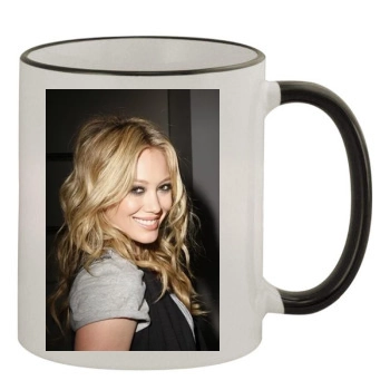 Hilary Duff 11oz Colored Rim & Handle Mug