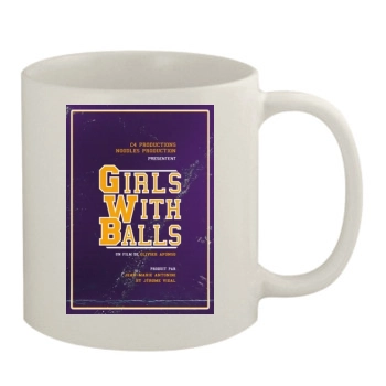 Girls with Balls (2018) 11oz White Mug