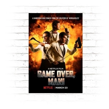 Game Over, Man (2018) Poster