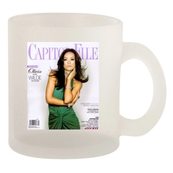 Olivia Wilde 10oz Frosted Mug