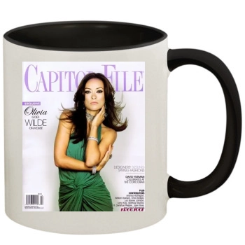 Olivia Wilde 11oz Colored Inner & Handle Mug