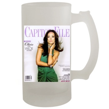 Olivia Wilde 16oz Frosted Beer Stein