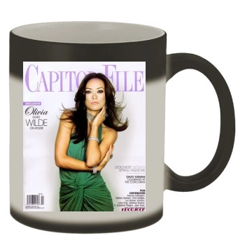 Olivia Wilde Color Changing Mug