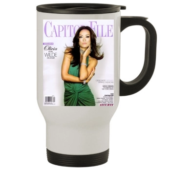 Olivia Wilde Stainless Steel Travel Mug