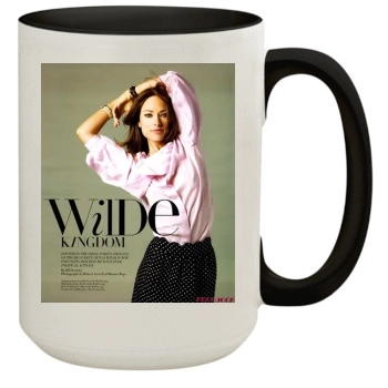 Olivia Wilde 15oz Colored Inner & Handle Mug