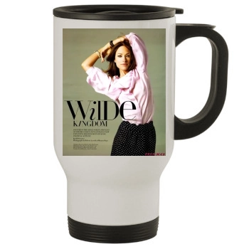 Olivia Wilde Stainless Steel Travel Mug