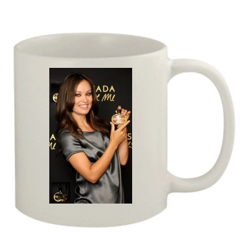 Olivia Wilde 11oz White Mug