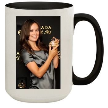 Olivia Wilde 15oz Colored Inner & Handle Mug