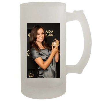 Olivia Wilde 16oz Frosted Beer Stein