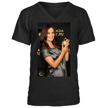 Olivia Wilde Men's V-Neck T-Shirt