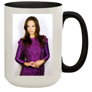 Olivia Wilde 15oz Colored Inner & Handle Mug